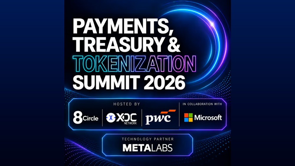 Payments, Treasury and Tokenization Summit 2026 by 8 Circle, XDC, PWC and Microsoft